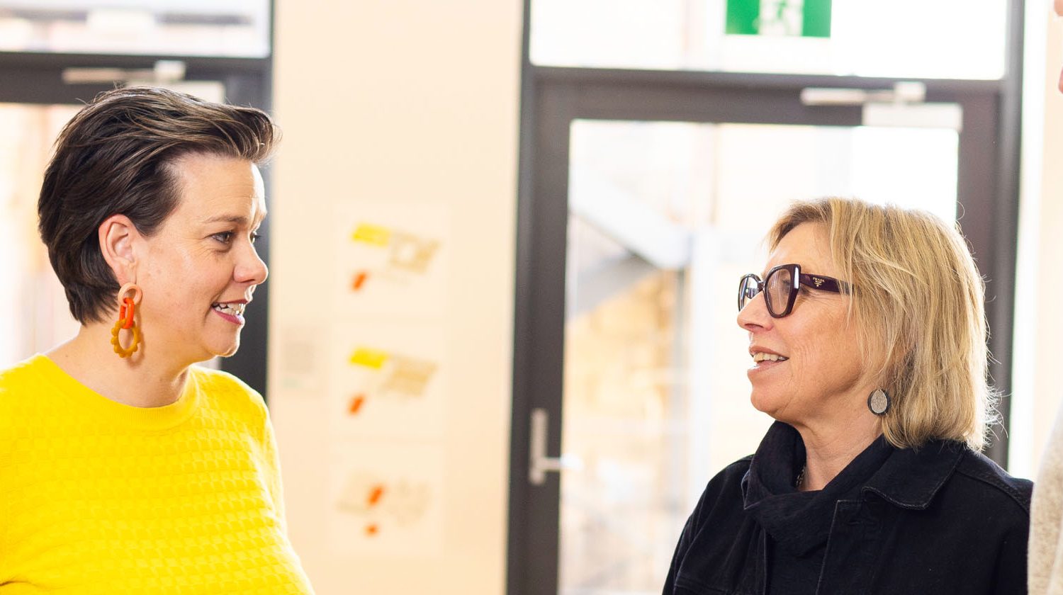 Bronwyn Tilbury with Rosie Batty and TLP participants